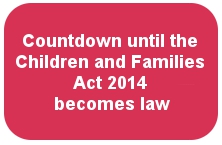 Countdown to the Children and Families Act 2014 logo