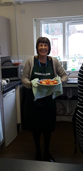 John Lewis staff member at Umberslade Nurseries