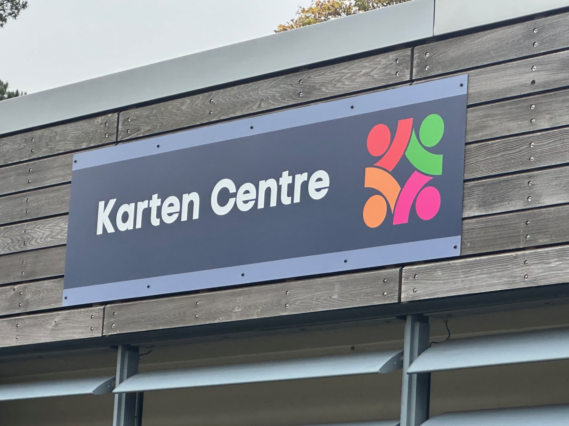 An image of the Karten Centre signboard 