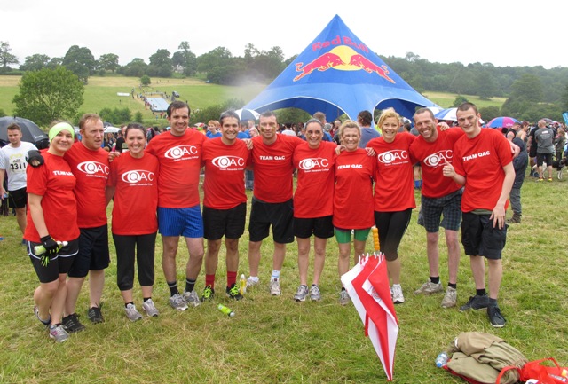 Team QAC group photo at Mud Runner Oblivion 2014