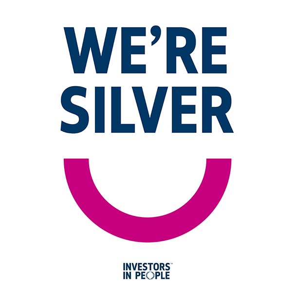 We're Silver Investors in People logo  