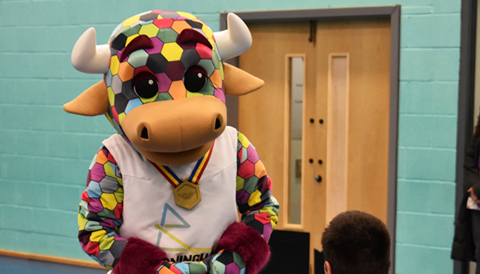 Commonwealth Games mascot Perry